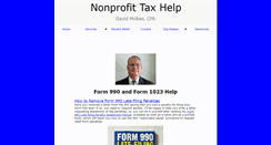 Desktop Screenshot of form990help.com